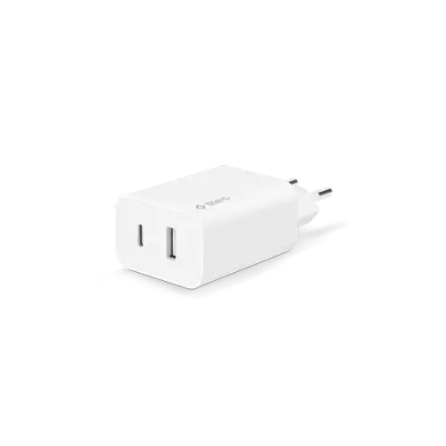 ttec SmartCharger Duo USB-C + USB-A 2.4A Seyahat Şarj Aleti 12W